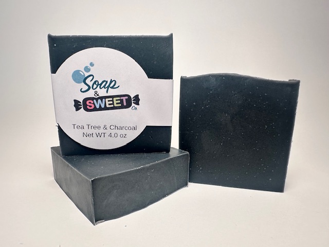 Soap: Tea Tree and Charcoal