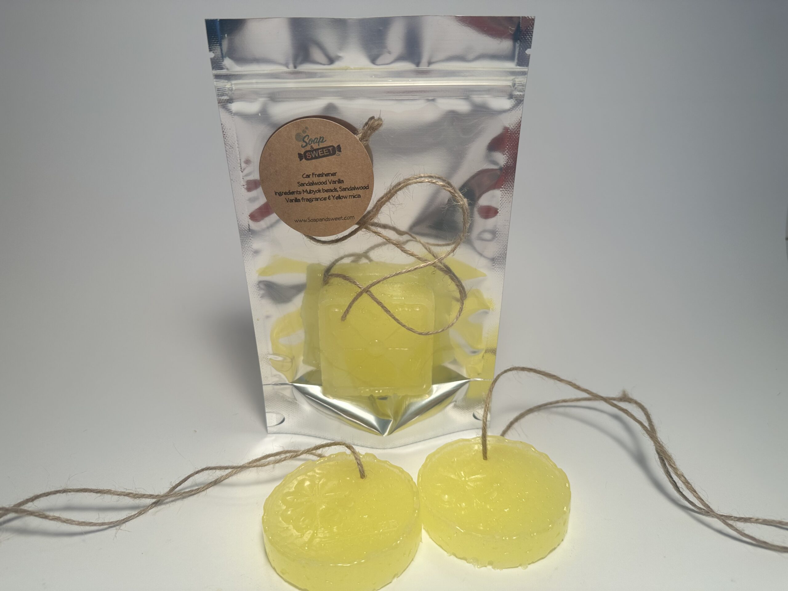 Car Freshener: Sandalwood Vanilla
