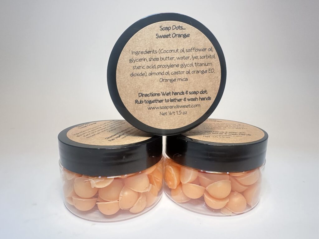 Soap Dots: Sweet Orange