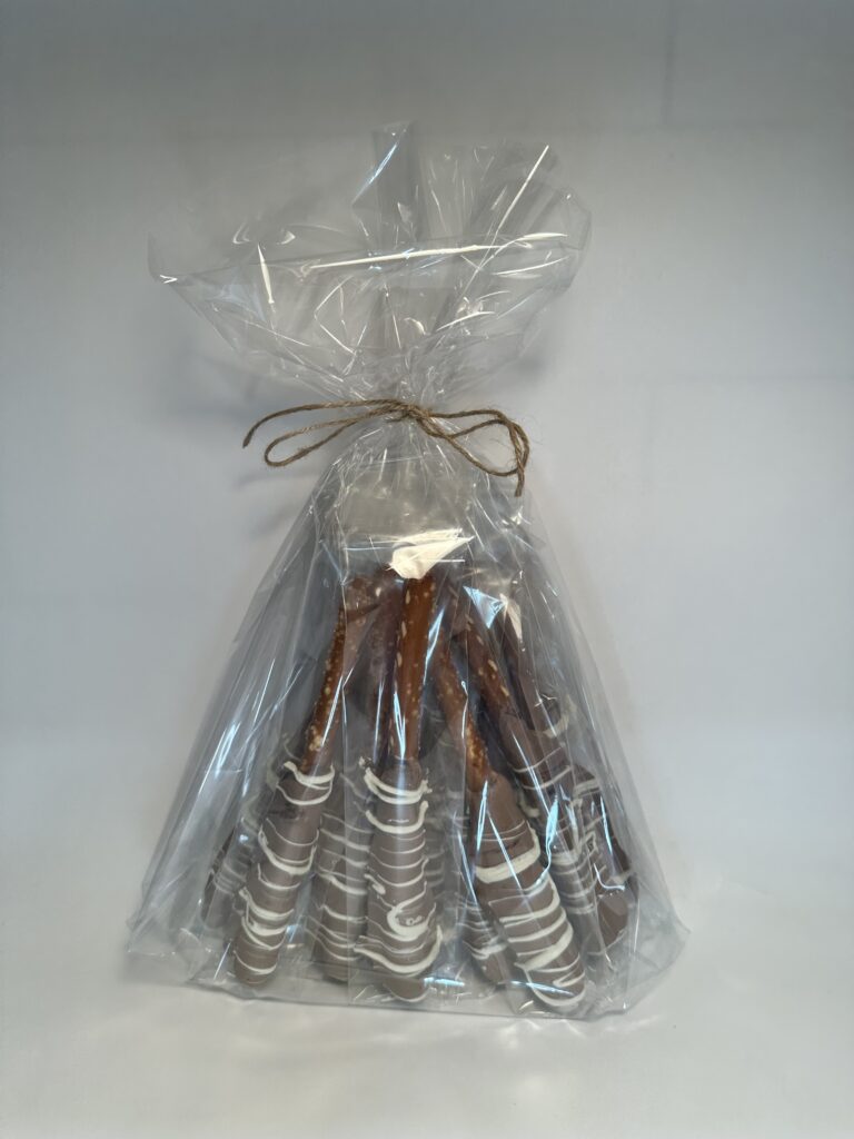 Candy: Chocolate-Caramel Pretzel Sticks