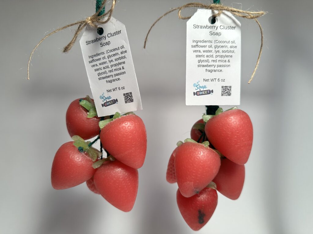Soap Cluster: Strawberry
