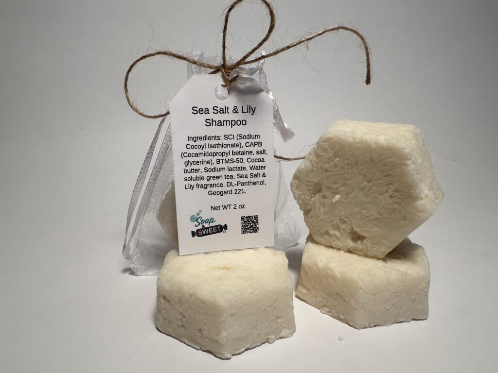 Shampoo Bar: Sea Salt & Lily