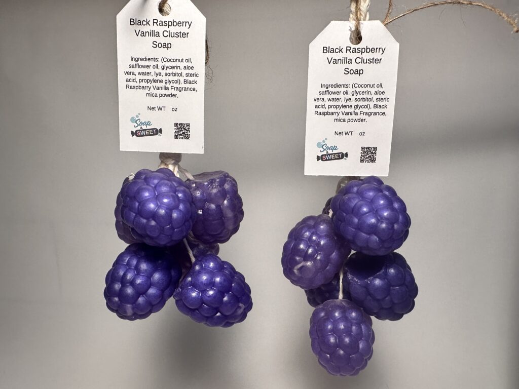 Soap Cluster: Black Raspberry Vanilla