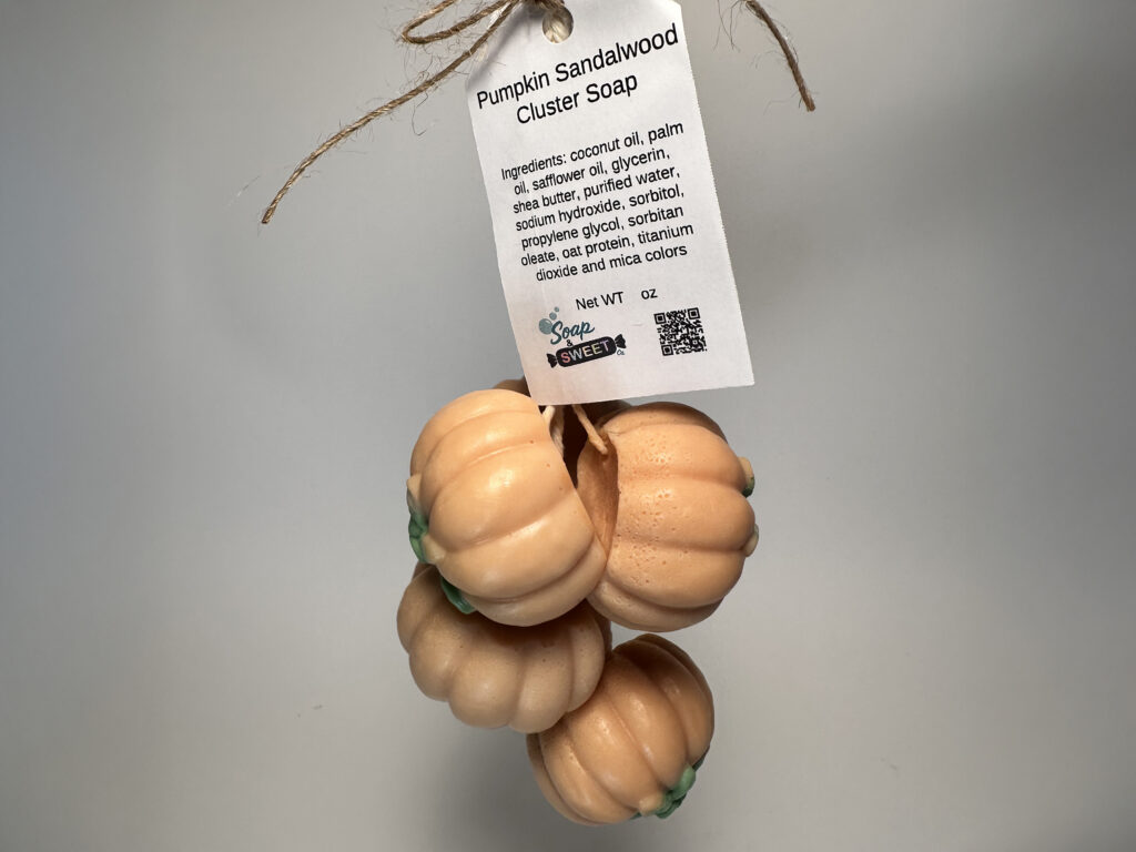 Soap Cluster: Pumpkin Sandalwood